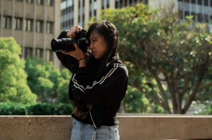 Besides being a filmmaker, Angela Paviera also works as a content creator and photographer