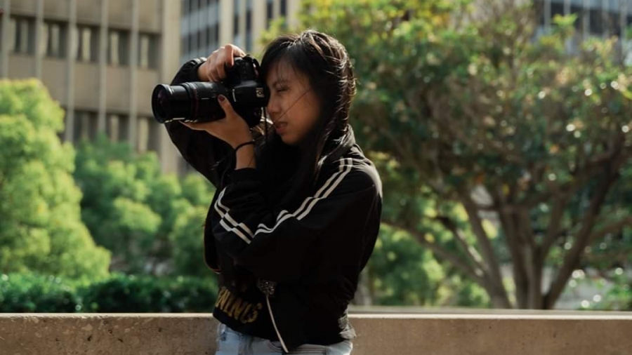 Besides being a filmmaker, Angela Paviera also works as a content creator and photographer